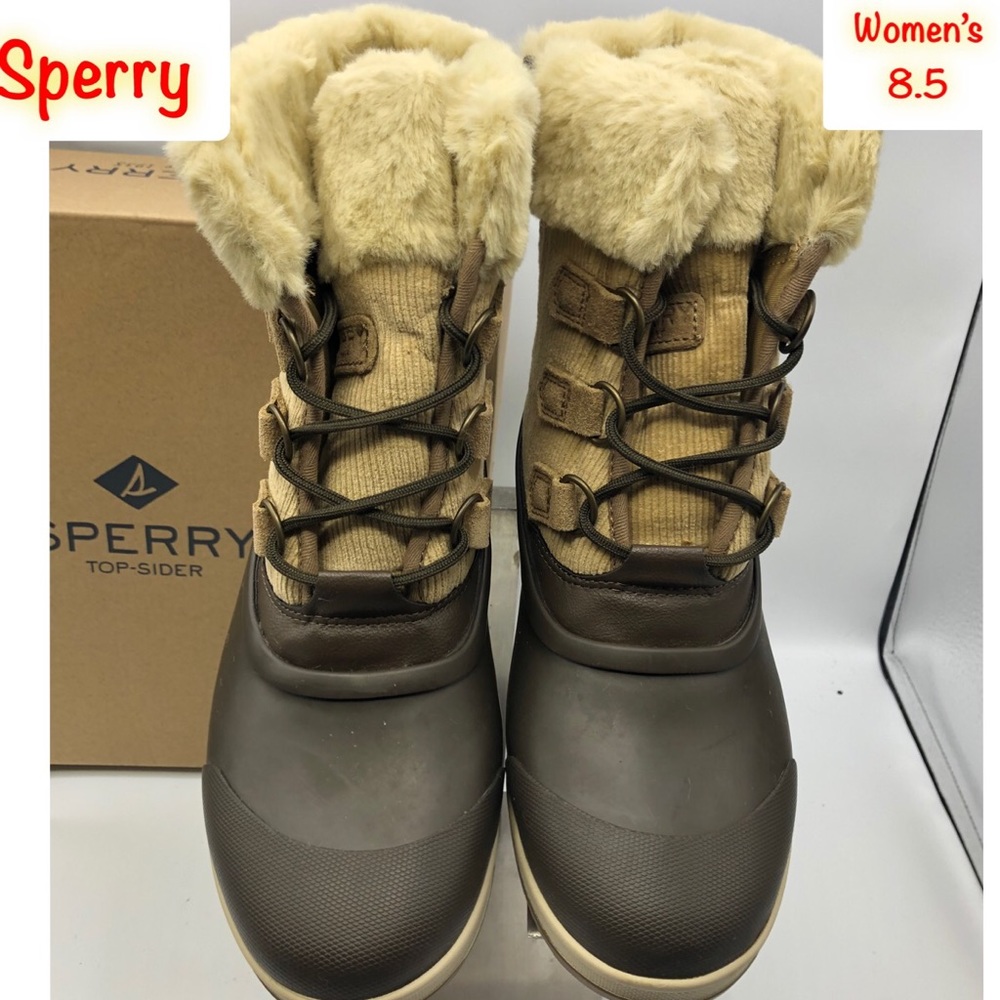 Sperry Pacifica Alpine Women’s Collar Boot 8.5 NEW